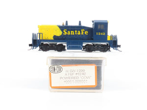 N Scale Con-Cor 0001-005001 ATSF Santa Fe SW1200 Cow Diesel Switcher #1242