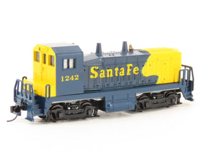 N Scale Con-Cor 0001-005001 ATSF Santa Fe SW1200 Cow Diesel Switcher #1242