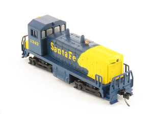 N Scale Con-Cor 0001-005001 ATSF Santa Fe SW1200 Cow Diesel Switcher #1242