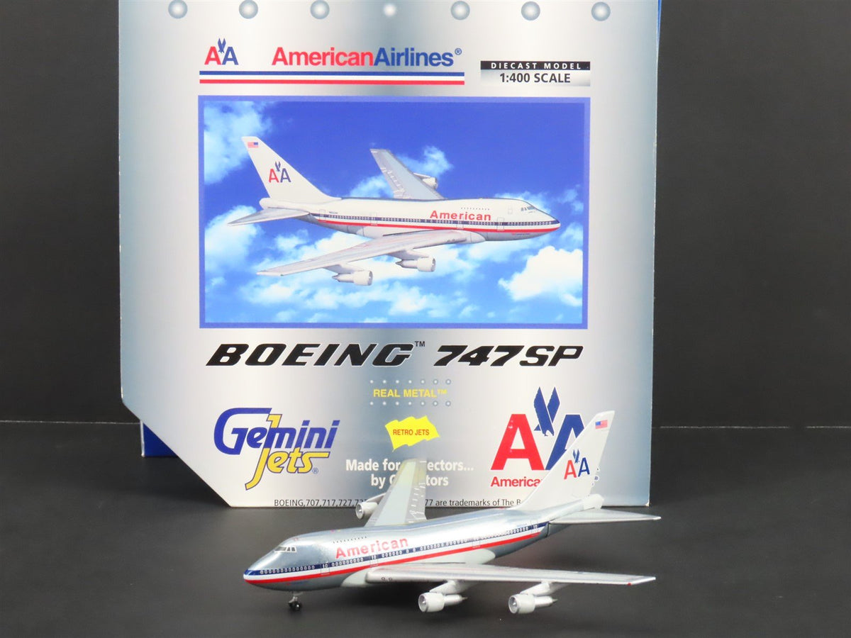 1:400 Gemini Jets Die-Cast GJAAL048 American Airlines Boeing 747SP-31 N602AA