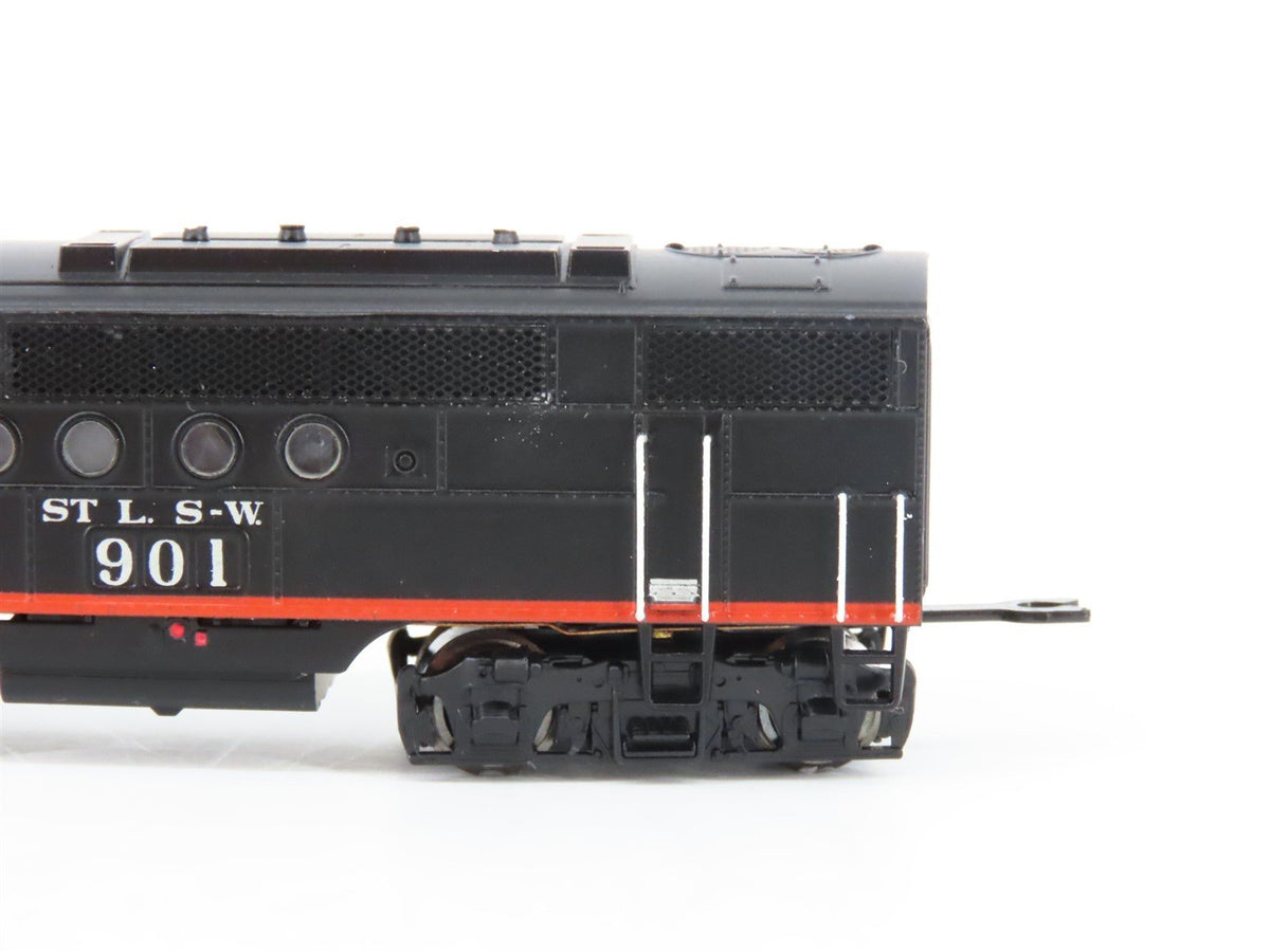 N InterMountain 69004-01 SSW Cotton Belt &quot;Black Widow&quot; EMD FTA/B Diesel Set