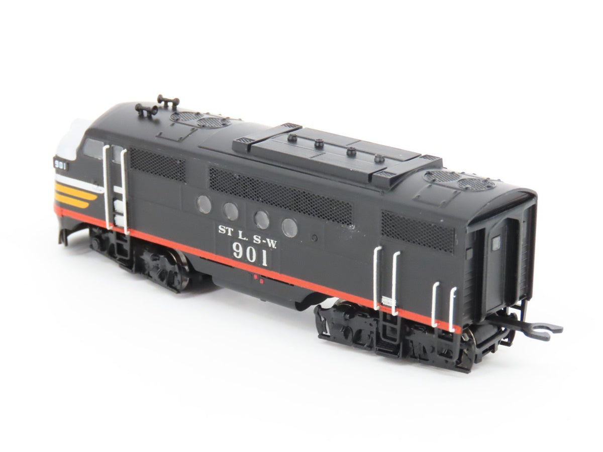 N InterMountain 69004-01 SSW Cotton Belt &quot;Black Widow&quot; EMD FTA/B Diesel Set