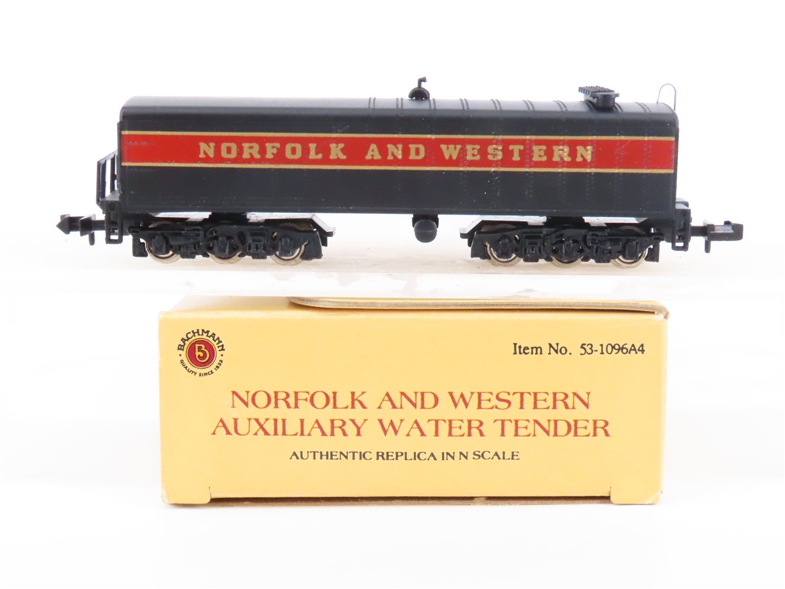 N Scale Bachmann 53-109644 NW Norfolk & Western Auxiliary Water Tender No#