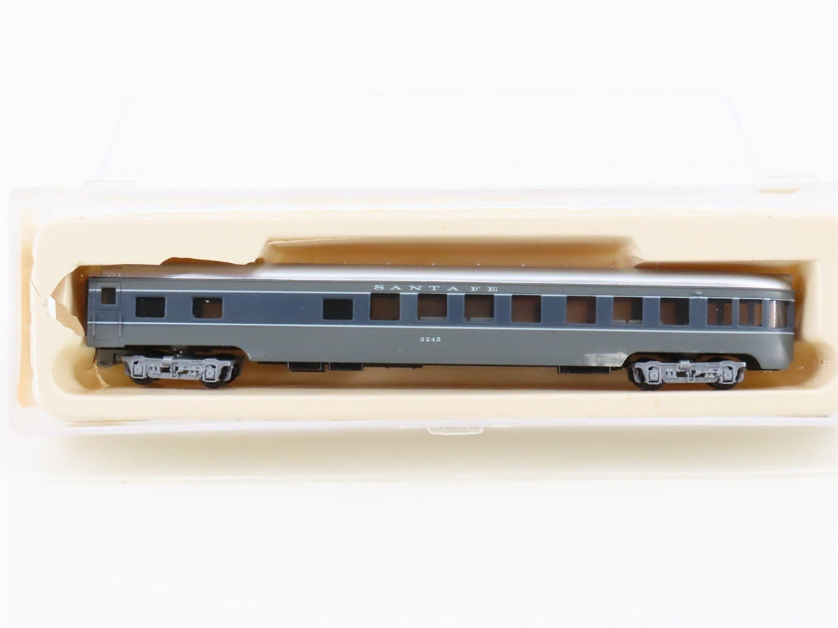 N Scale Con-Cor 0001-04042C ATSF Santa Fe Scout Observation Passenger #3245