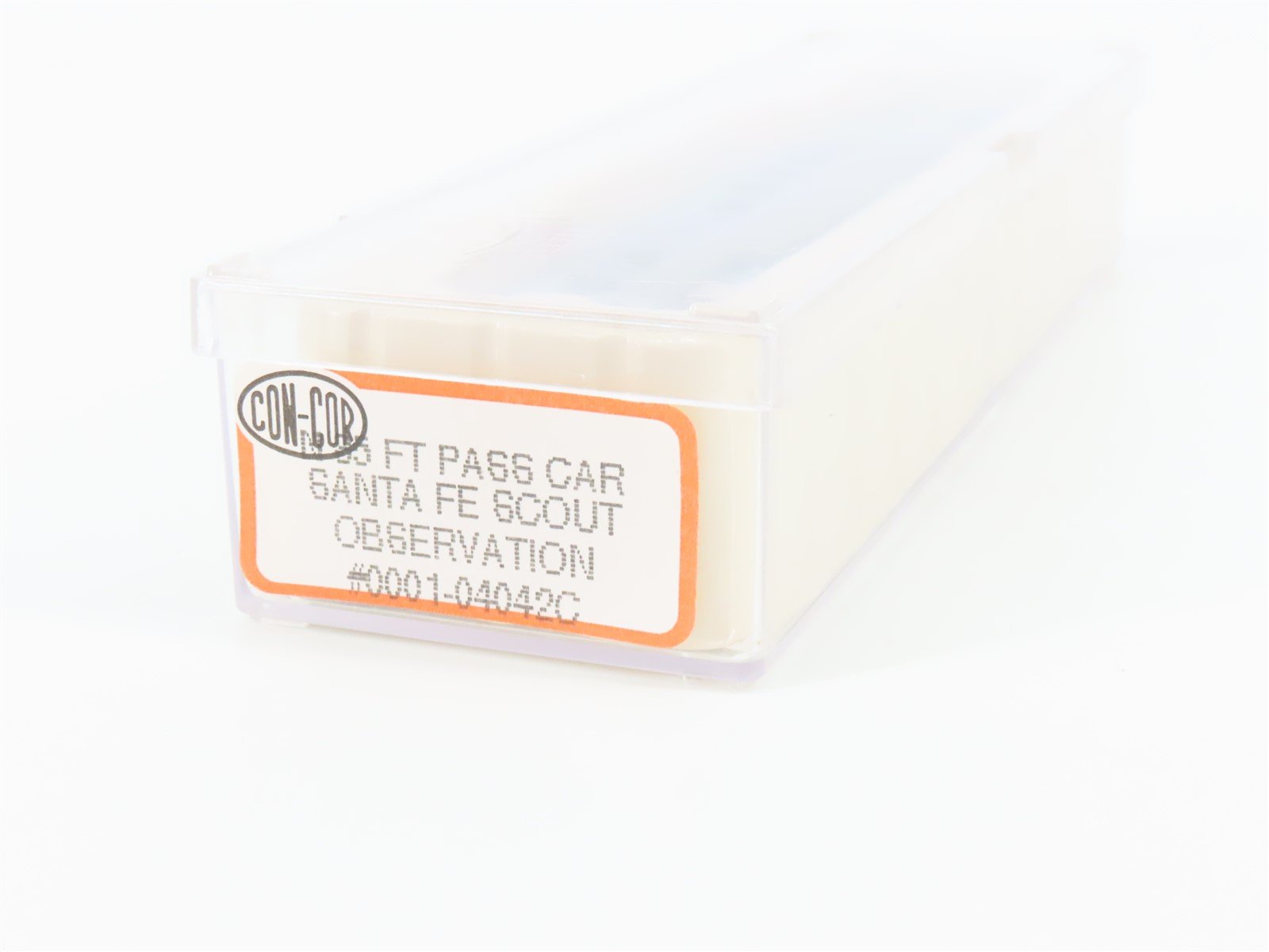 N Scale Con-Cor 0001-04042C ATSF Santa Fe Scout Observation Passenger #3245