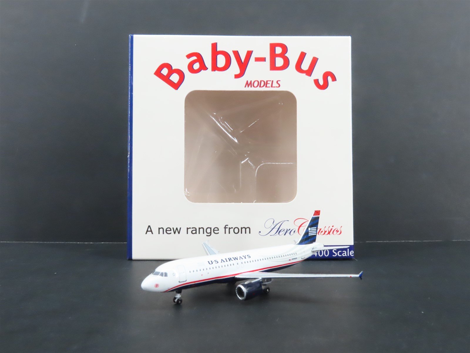 1:400 Aero Classics Baby Bus Die-Cast US Airways Miracle on the Hudson A-320