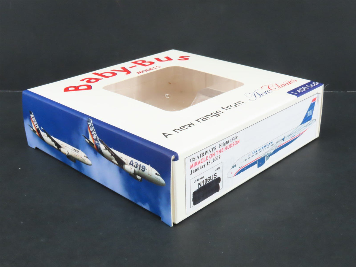 1:400 Aero Classics Baby Bus Die-Cast US Airways Miracle on the Hudson A-320