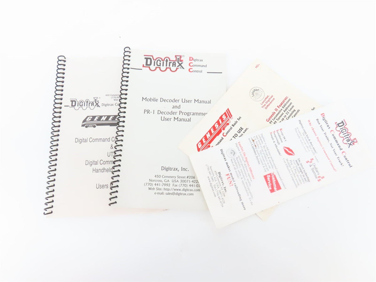 Digitrax Genesis II LocoNet DCC Starter Set
