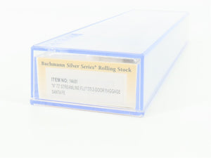 N Scale Bachmann Silver Series 14651 ATSF Santa Fe 72' REA Baggage Passenger