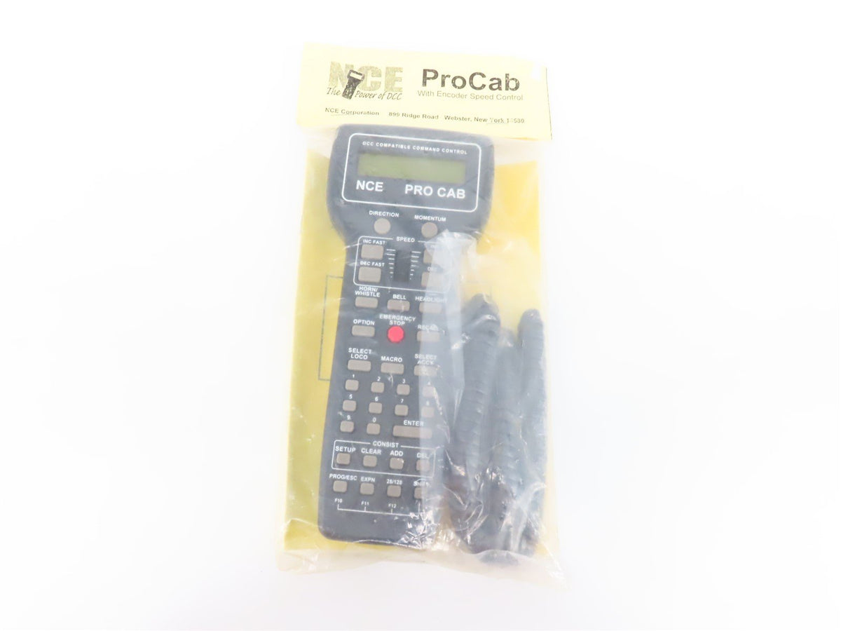 NCE 5240010 ProCab DCC Digital Command Control Throttle