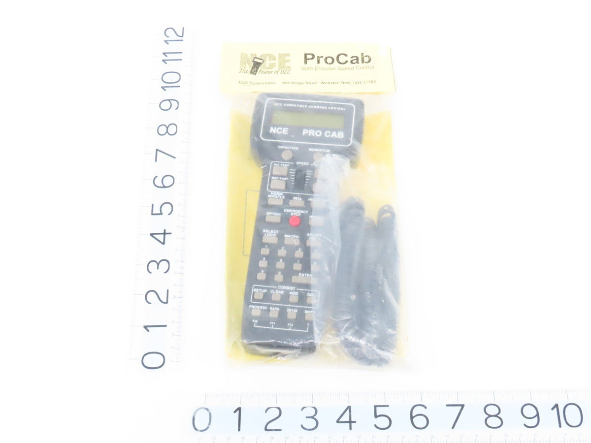 NCE 5240010 ProCab DCC Digital Command Control Throttle