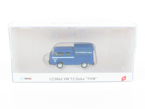 N 1:160 Scale Lemke Minis LC3866 VW Volkswagen T2 Doka THW Van