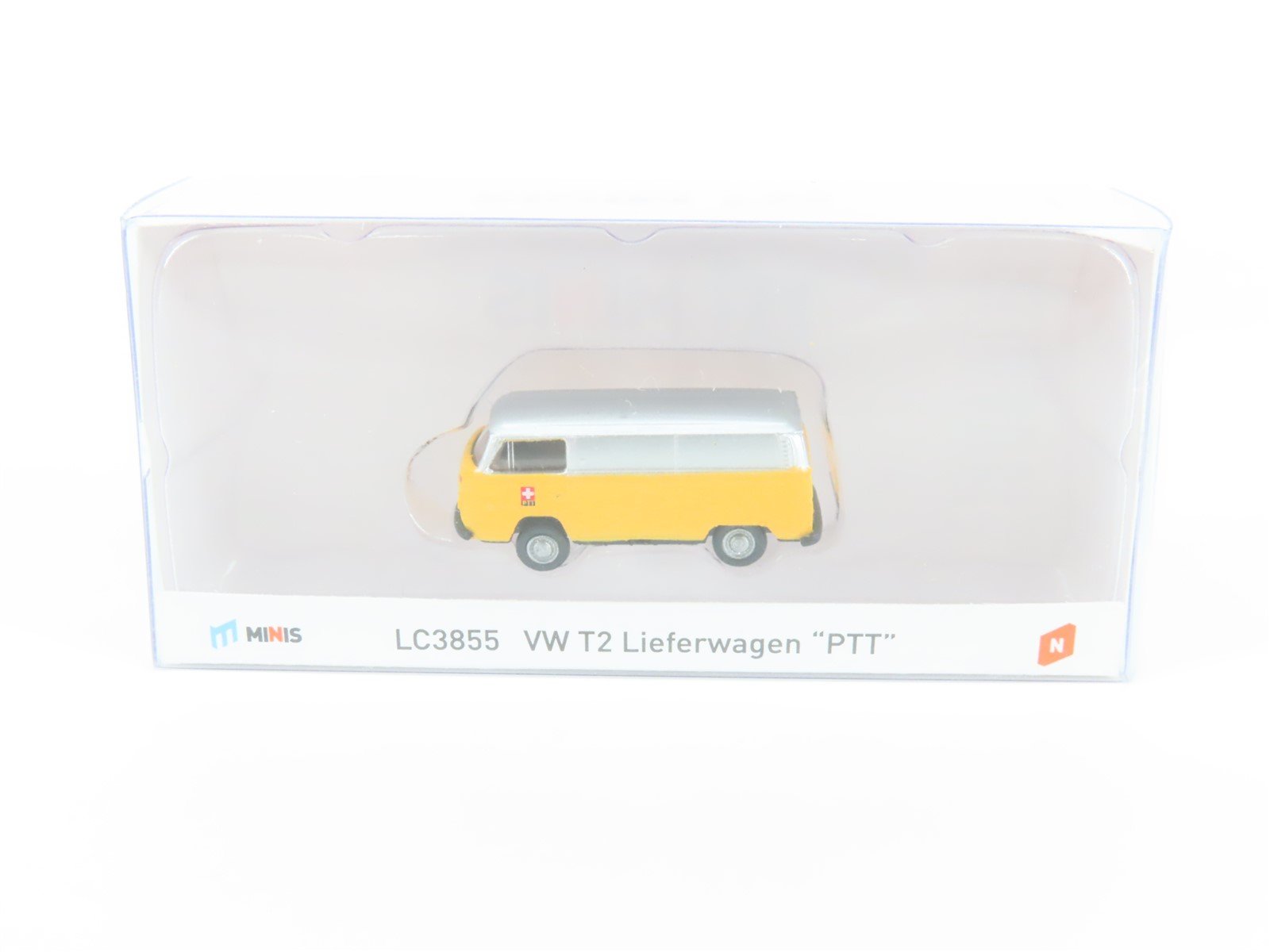 N 1:160 Scale Lemke Minis LC3855 VW Volkswagen T2 Lieferwagen PTT Van
