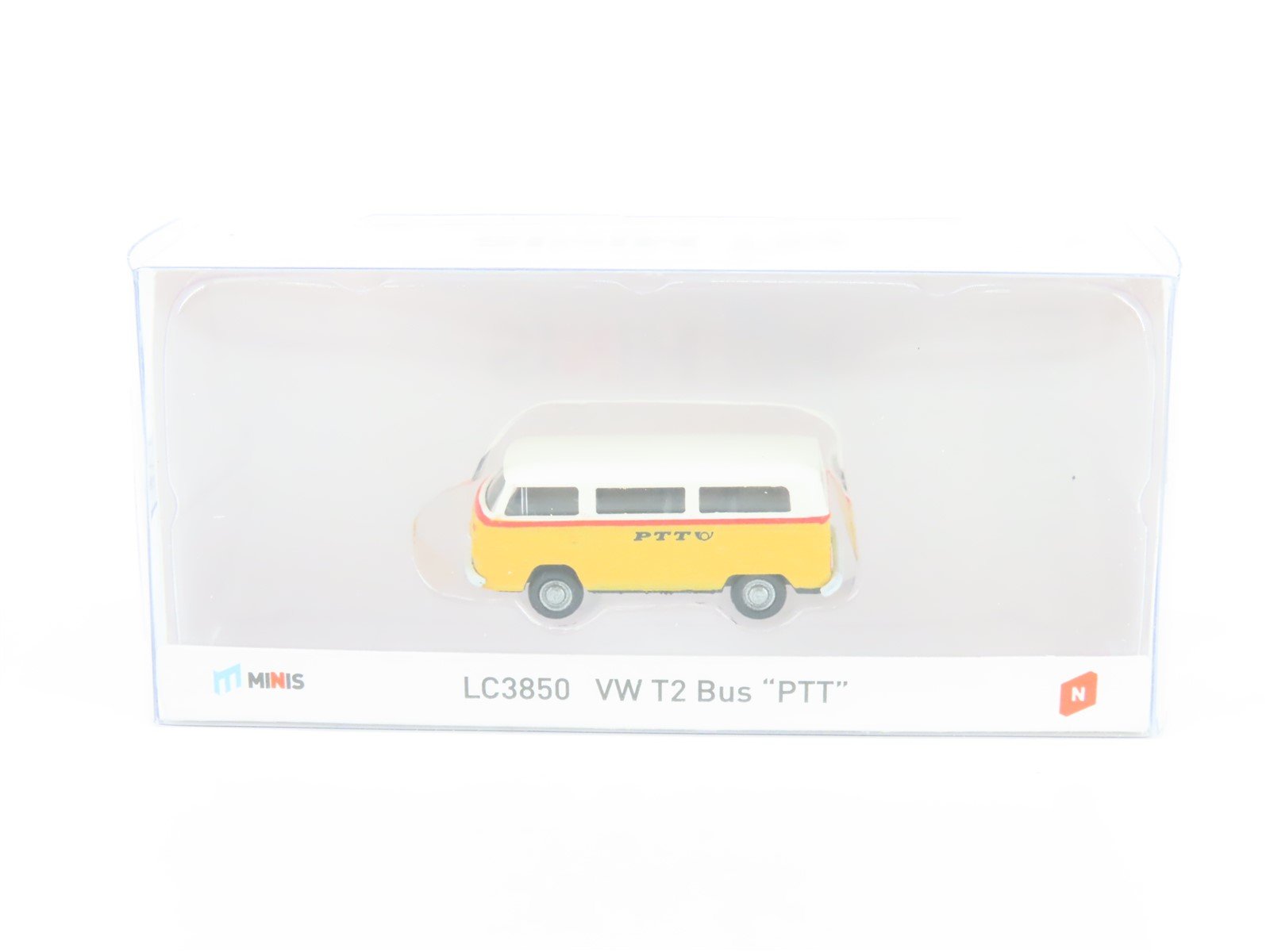 N 1:160 Scale Lemke Minis LC3850 VW Volkswagen T2 PTT Bus