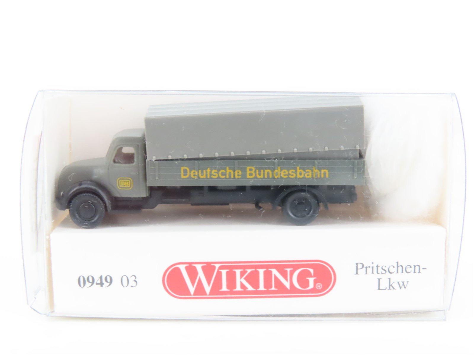 N 1:160 Scale WIKING 094903 Magirus DB Deutsche Bundesbahn Flatbed Truck