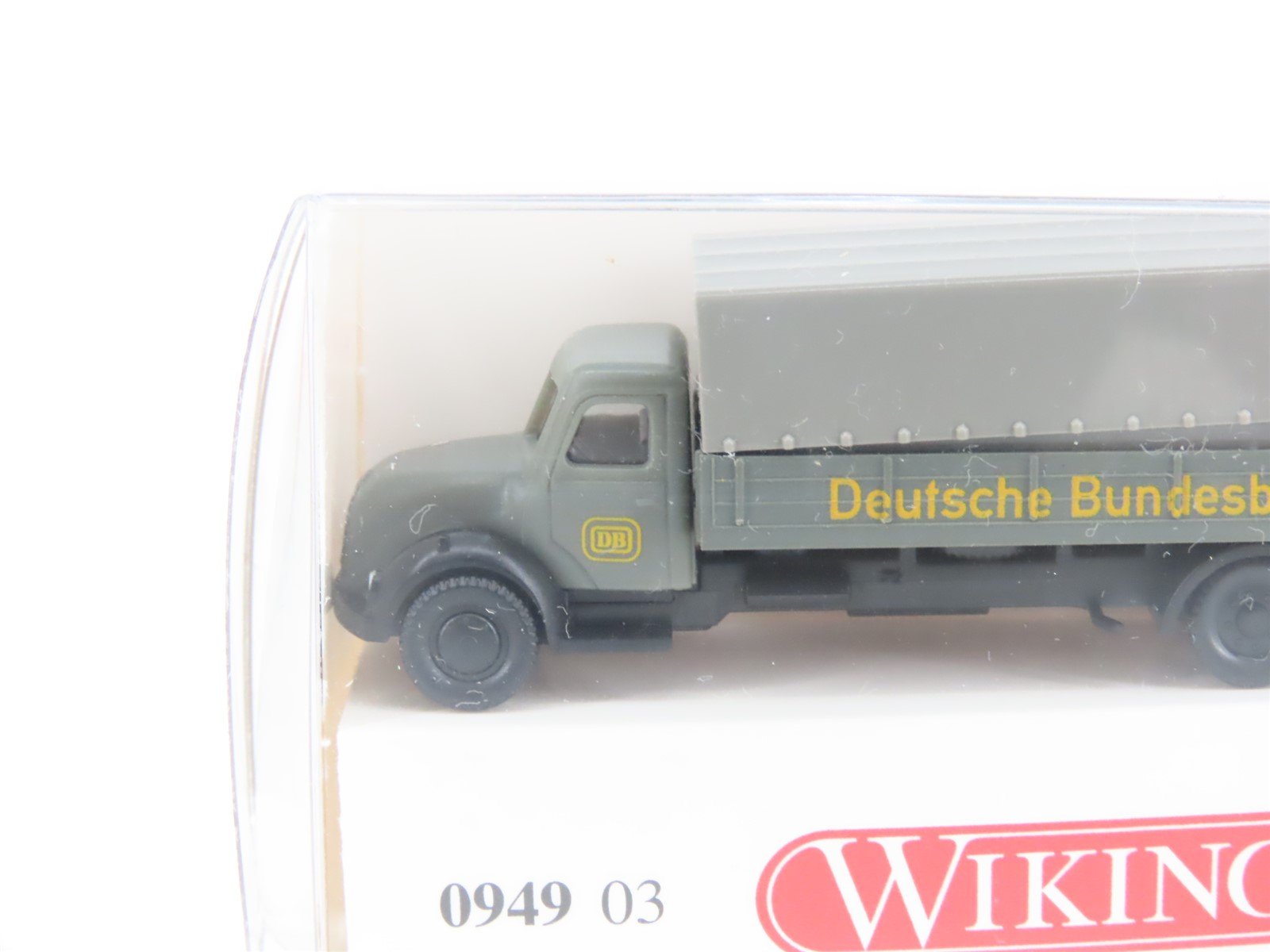 N 1:160 Scale WIKING 094903 Magirus DB Deutsche Bundesbahn Flatbed Truck