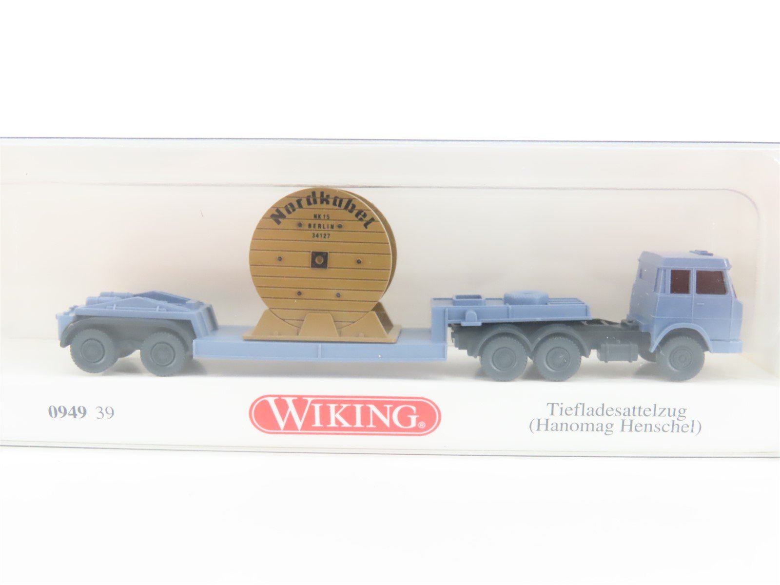 N 1:160 Scale WIKING 094939 Hanomag Henschel Low Loader Semi Trailer