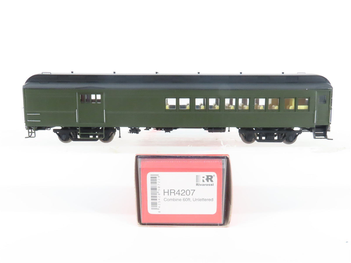 HO Scale Rivarossi HR4207 Unlettered 60&#39; Combine Passenger