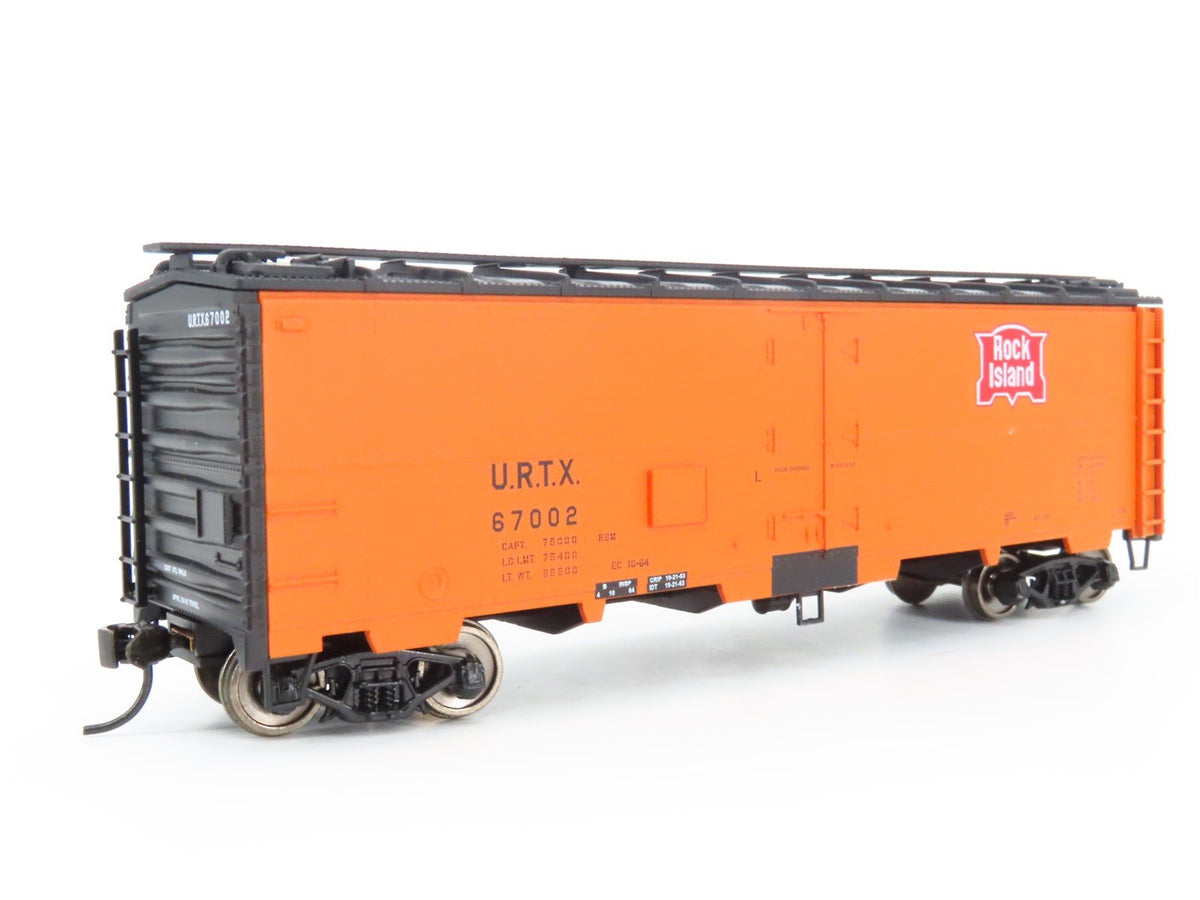 HO Scale Walthers 910-60406 URTX Rock Island 40&#39; Meat Reefer #67002