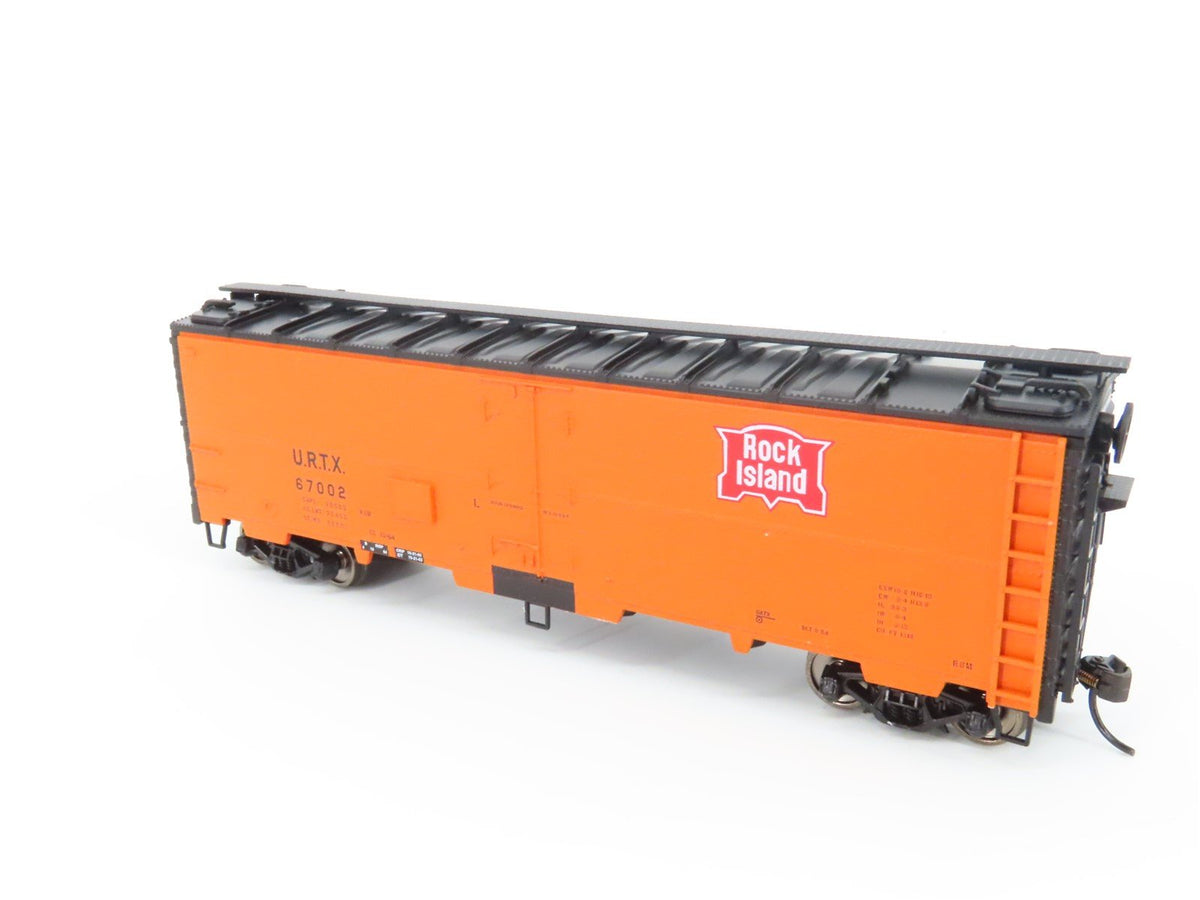 HO Scale Walthers 910-60406 URTX Rock Island 40&#39; Meat Reefer #67002