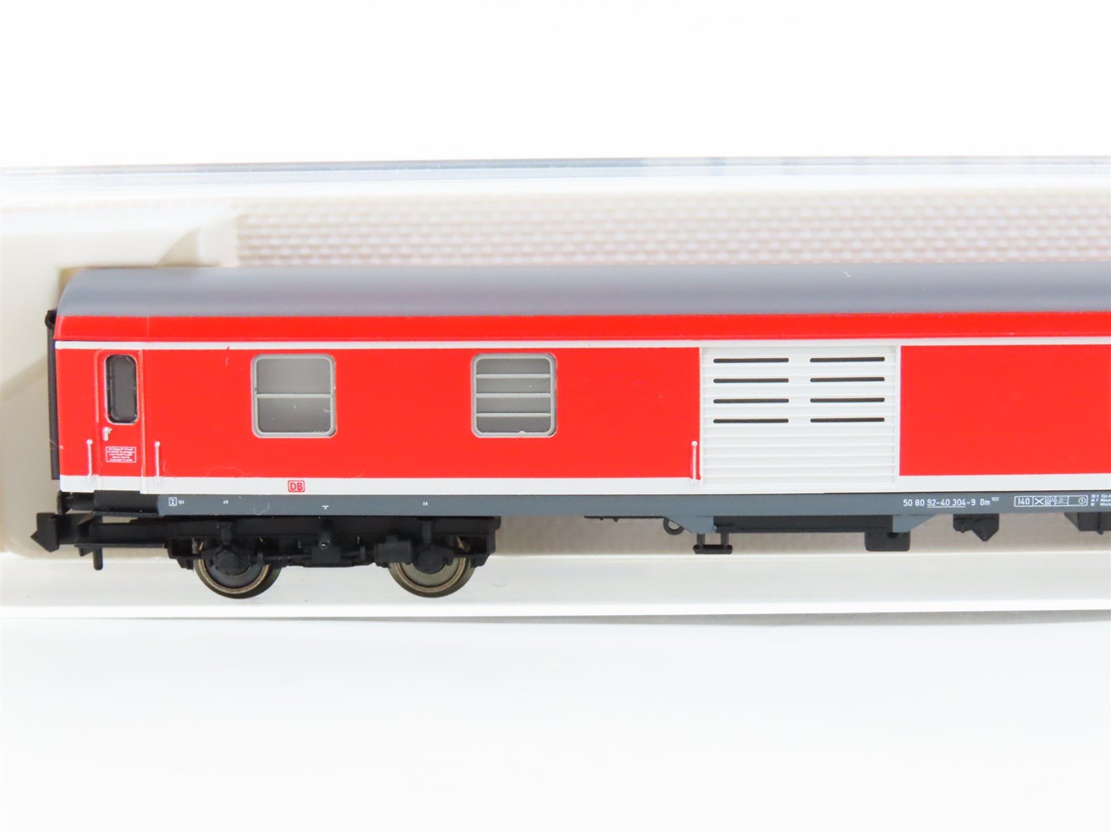 N Scale Fleischmann 8150K DB-AG German Baggage Passenger Car #304-9