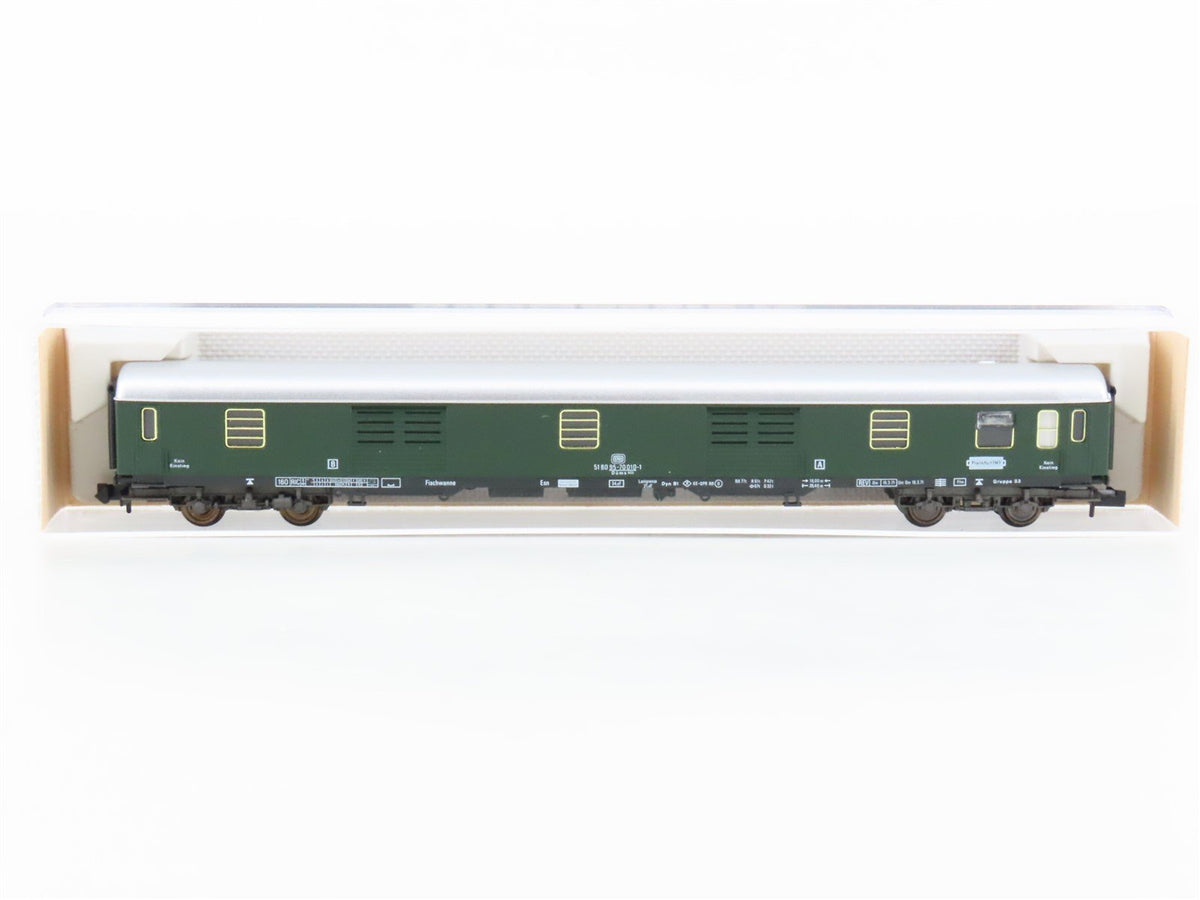 N Scale Fleischmann 8100K DB German Baggage Passenger Car #010-1