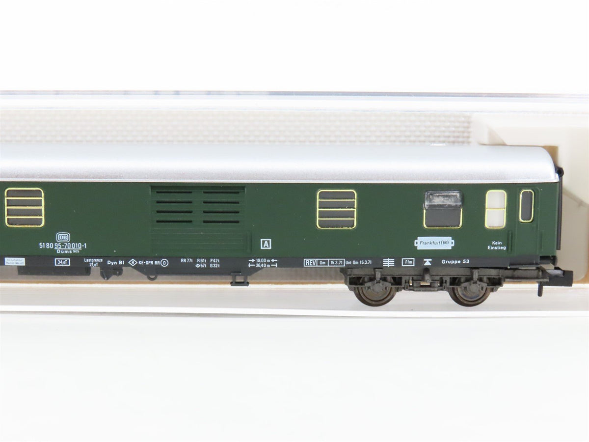 N Scale Fleischmann 8100K DB German Baggage Passenger Car #010-1