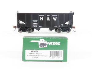 HO Scale Bowser 41404 N&W Norfolk & Western 2-Bay Open Hopper #38003