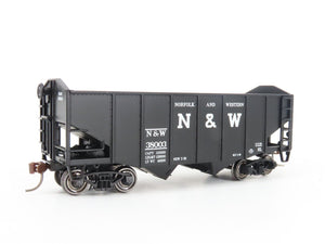 HO Scale Bowser 41404 N&W Norfolk & Western 2-Bay Open Hopper #38003