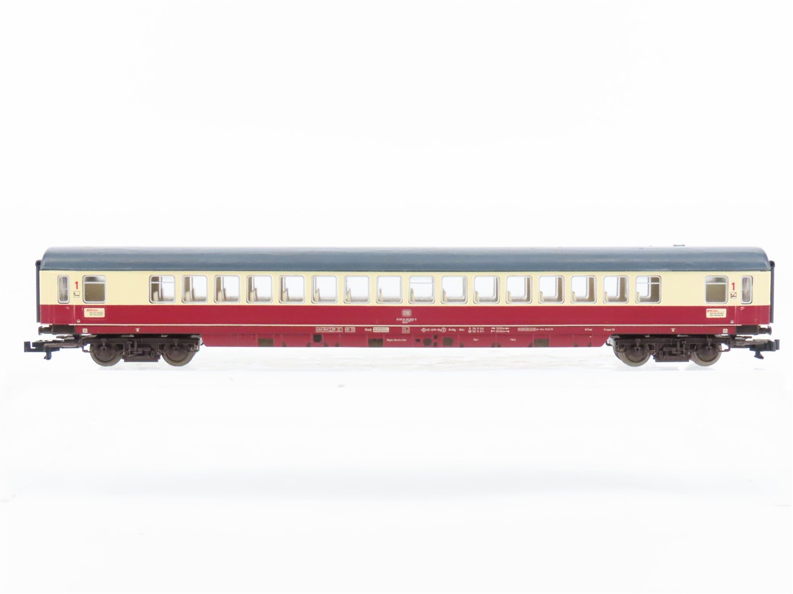 N Scale Fleischmann 8163K DB German 1st Class Coach Passenger Car #050-5 -Custom