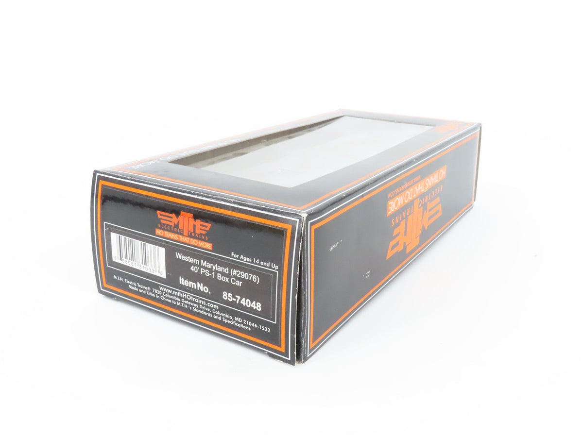 HO Scale MTH 85-74048 WM Western Maryland &quot;Fast Freight&quot; 40&#39; S Box Car #29076
