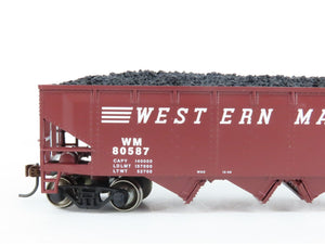 HO Scale Athearn ATH72727 WM Western Maryland 4-Bay Coal Hopper 4-Pack