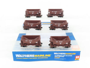 HO Scale Walthers Mainline 910-58006 GN Great Northern 24' Ore Car 6-Pack