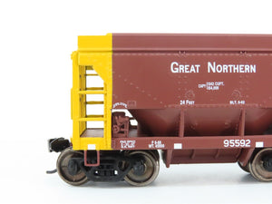 HO Scale Walthers Mainline 910-58062 GN Great Northern 24' Ore Car 4-Pack