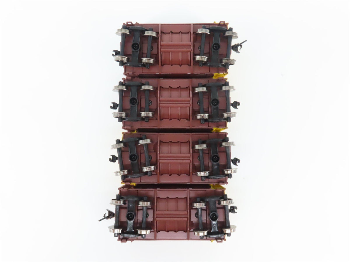 HO Scale Walthers Mainline 910-58062 GN Great Northern 24&#39; Ore Car 4-Pack