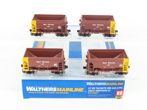 HO Scale Walthers Mainline 910-58061 GN Great Northern 24' Ore Car 4-Pack