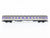 N Scale Fleischmann DB German Purple 2nd Class Corridor Coach Passenger #506-8