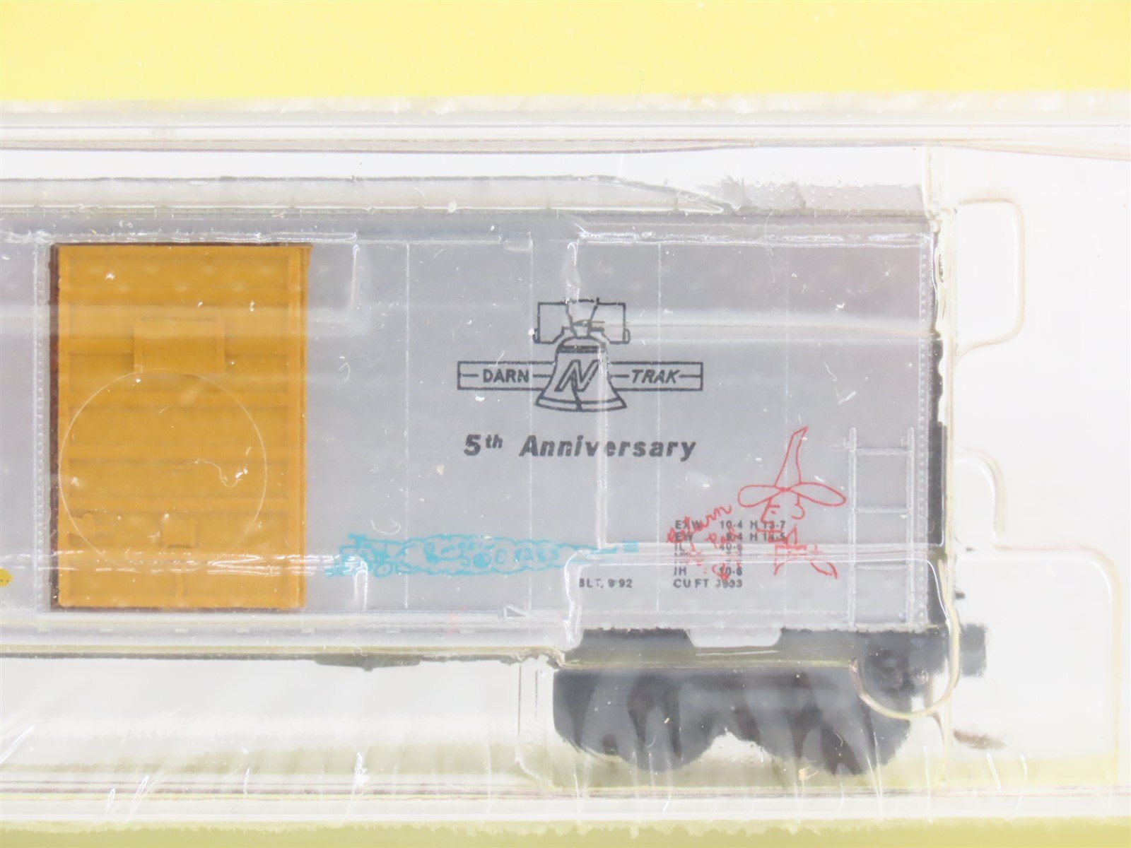N Micro-Trains MTL DARN Delco Area Railroaders Freight 2-Pack Sealed w/ Graffiti