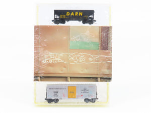N Micro-Trains MTL DARN Delco Area Railroaders Freight 2-Pack Sealed w/ Graffiti