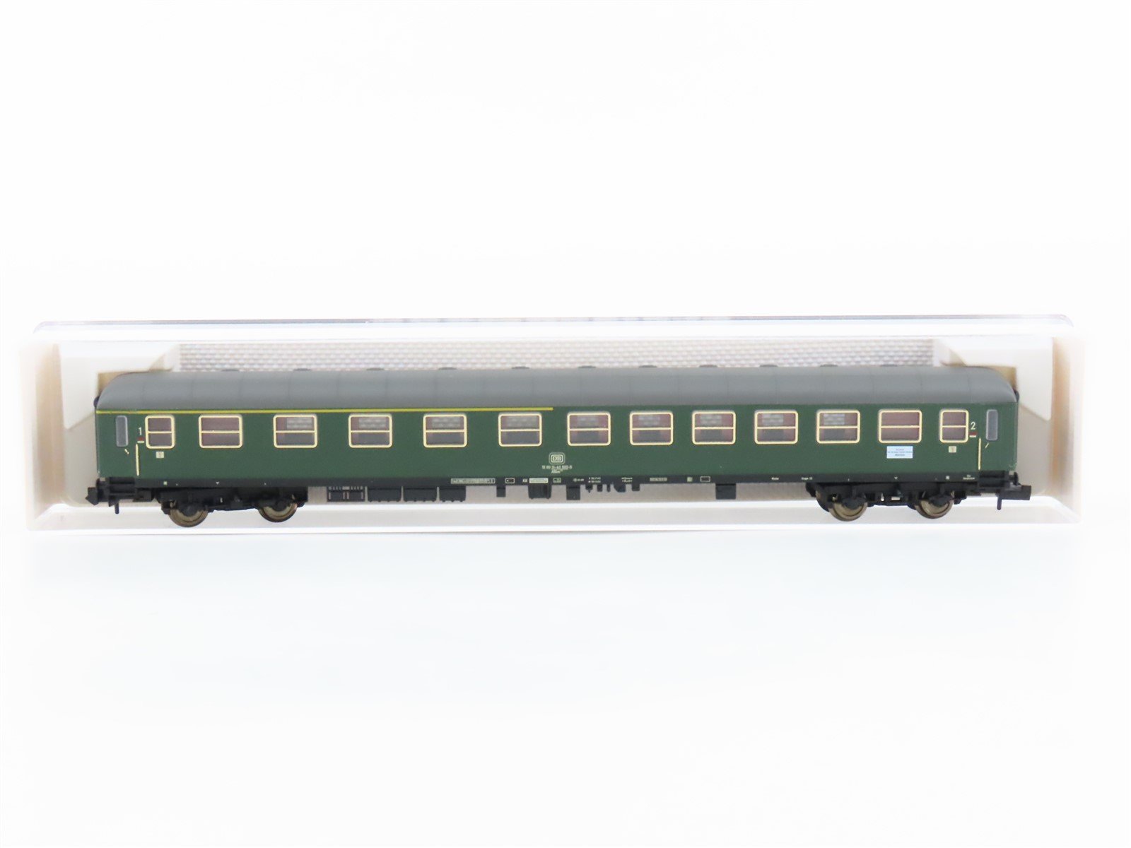 N Fleischmann 8113K DB German 1st/2nd Class Corridor Coach Passenger Car #500-5