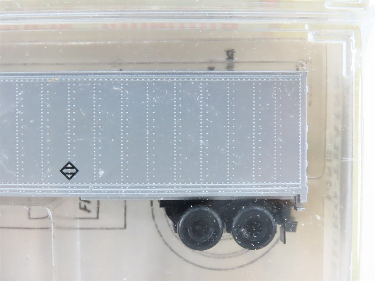 N Scale Kadee Micro-Trains MTL 64022 CNW Flat Car w/ Trailer 3-Pack Sealed
