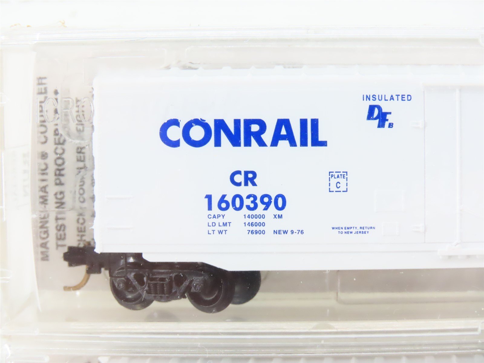 N Micro-Trains MTL Raleigh Rails CR Conrail NY Giants Box Car 2-Pack Sealed