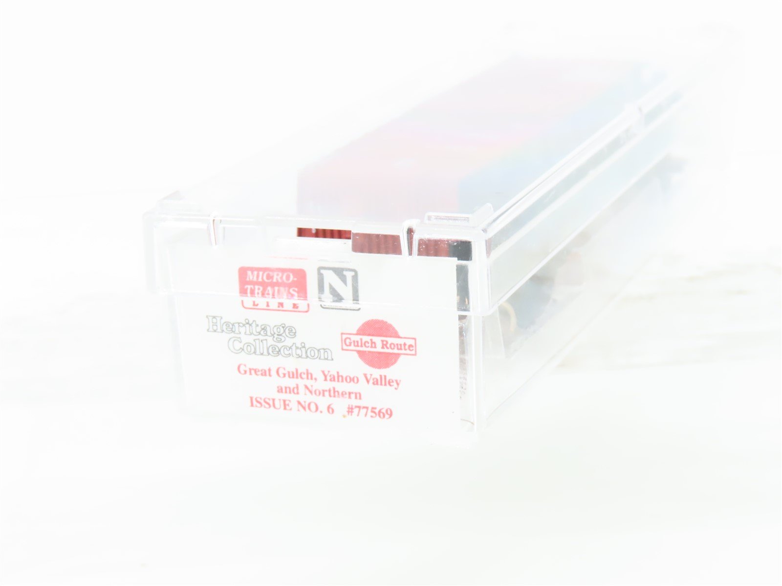 N Micro-Trains MTL Heritage Collection #6 GGYV&N Gulch Route Box Car #77569