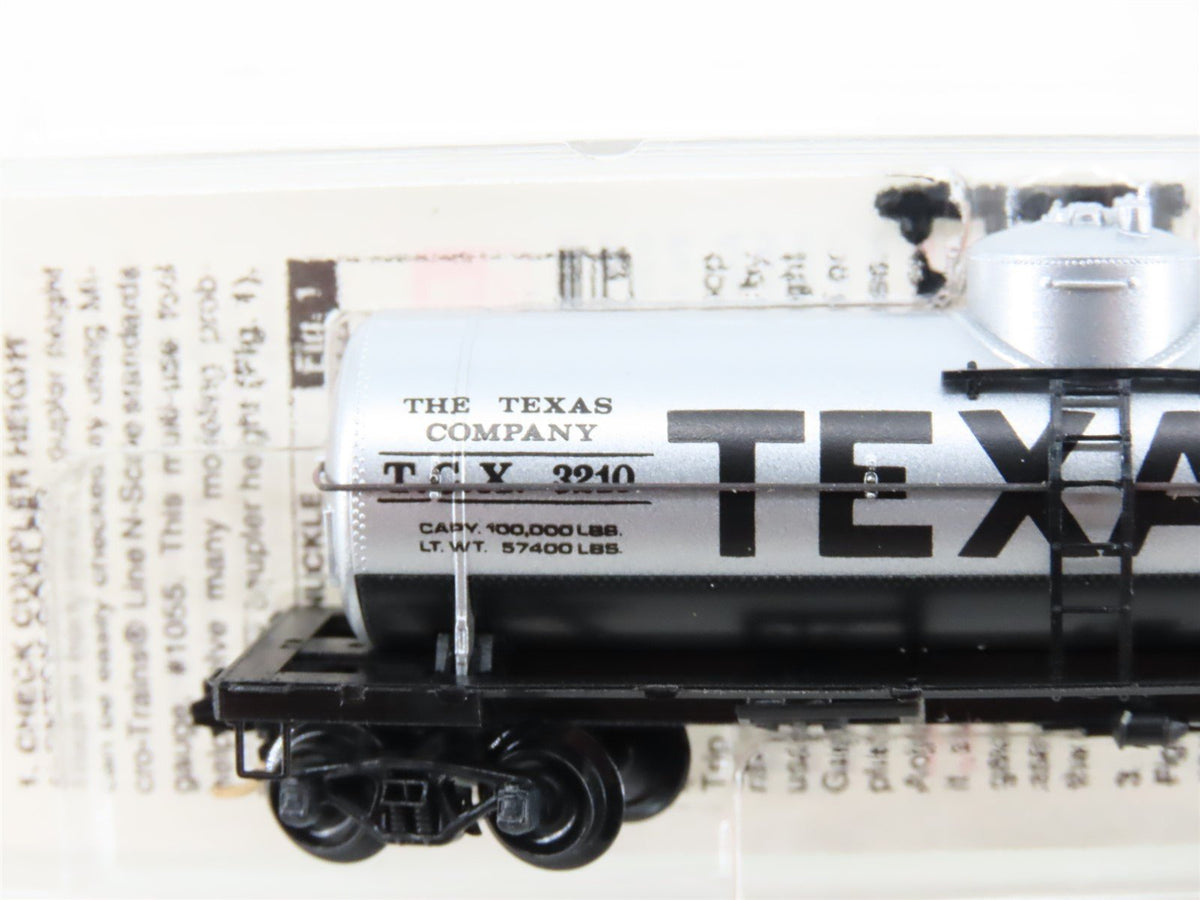N Scale Micro-Trains MTL NSC #3 Special Run TCX Texaco Single Dome Tank Car 3210