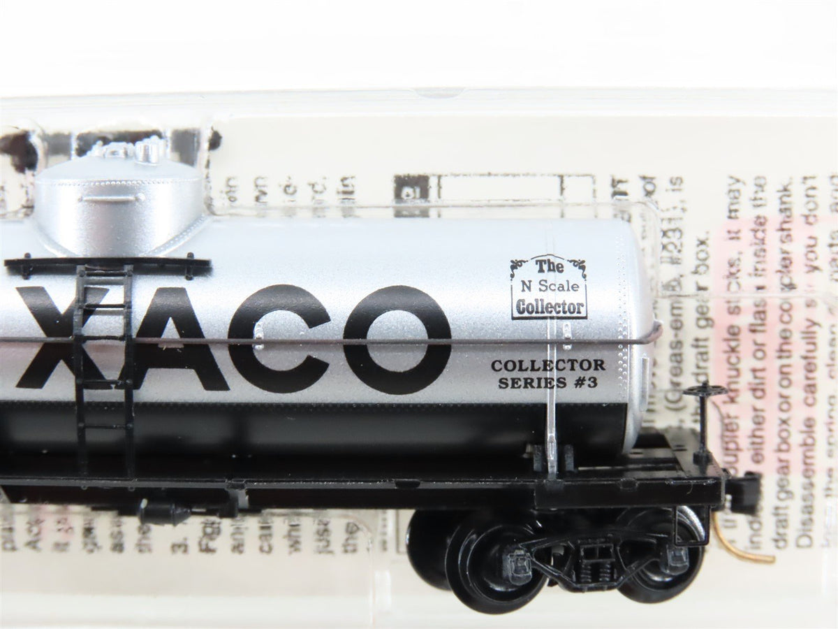 N Scale Micro-Trains MTL NSC #3 Special Run TCX Texaco Single Dome Tank Car 3210