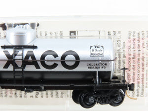 N Scale Micro-Trains MTL NSC #3 Special Run TCX Texaco Single Dome Tank Car 3210