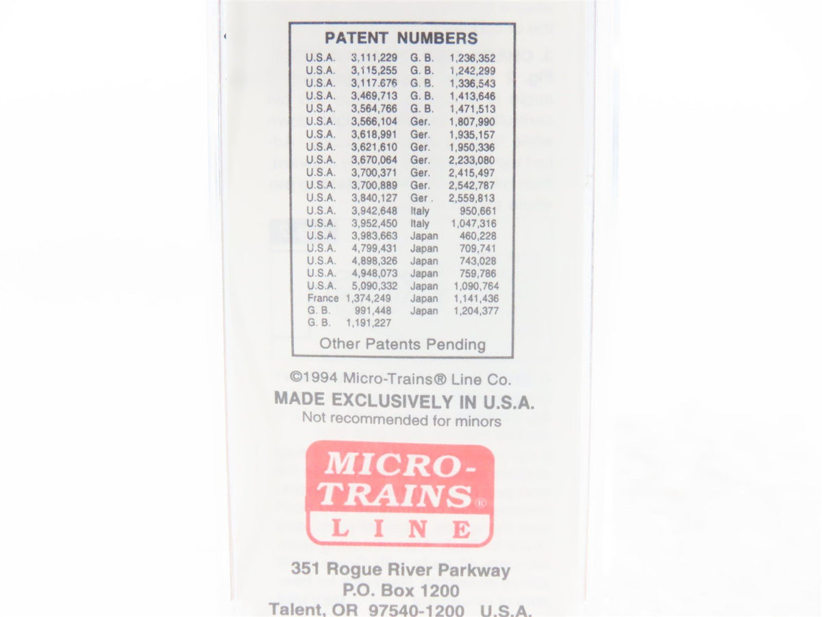 N Scale Micro-Trains MTL NSC #3 Special Run TCX Texaco Single Dome Tank Car 3210