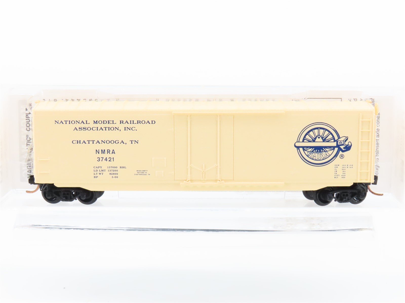 N Scale Micro-Trains MTL Special Run NMRA Chattanooga TN Box Car #37421