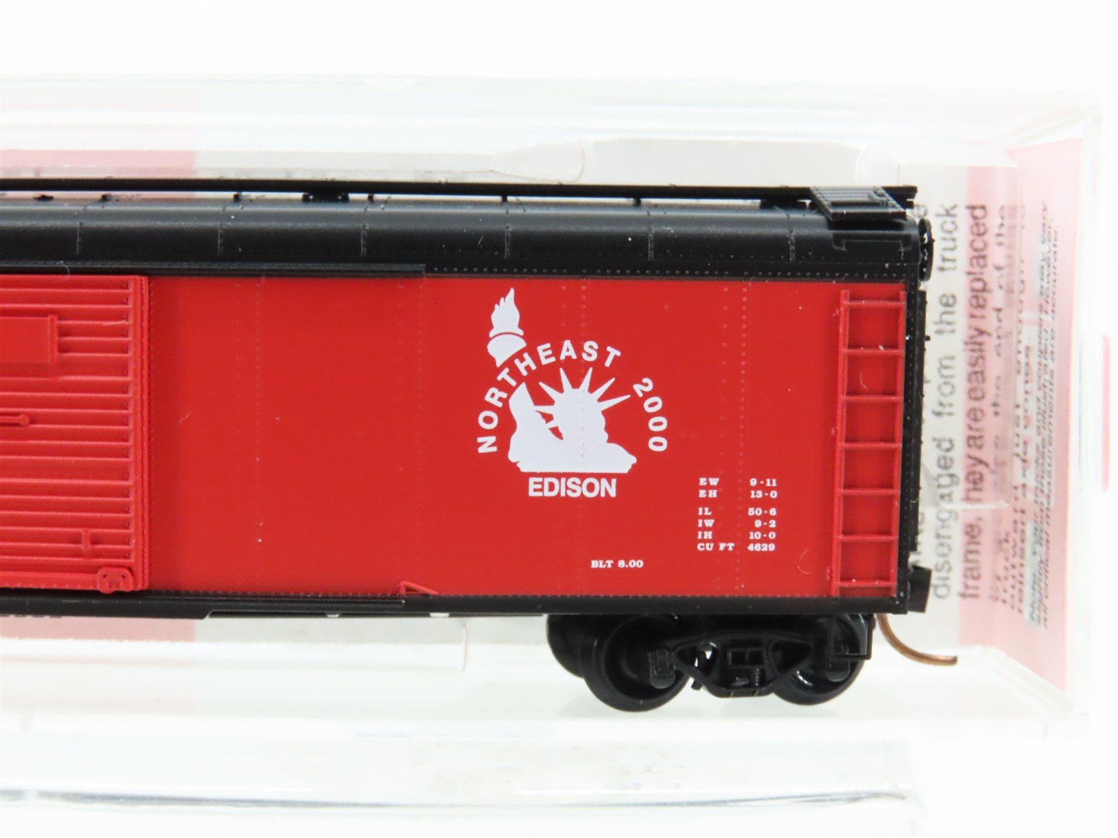 N Scale Micro-Trains MTL Special Run NER Northeast 2000 NTRAK Box Car #20001