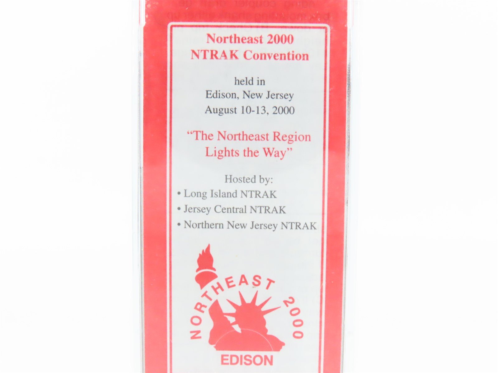 N Scale Micro-Trains MTL Special Run NER Northeast 2000 NTRAK Box Car #20001